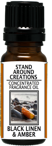 BLACK LINEN & AMBER FRAGRANCE OIL  .33-FL. OZ.