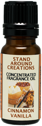 CINNAMON VANILLA FRAGRANCE OIL  .33-FL. OZ.