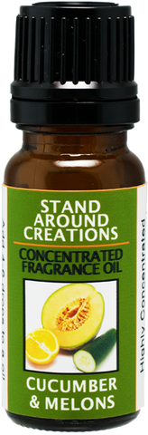 CUCUMBER & MELONS FRAGRANCE OIL  .33-FL. OZ.