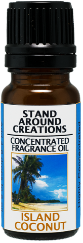 ISLAND COCONUT FRAGRANCE OIL  .33-FL. OZ.