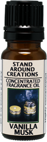 VANILLA MUSK FRAGRANCE OIL  .33-FL. OZ.