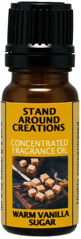 WARM VANILLA SUGAR FRAGRANCE OIL  .33-FL. OZ.