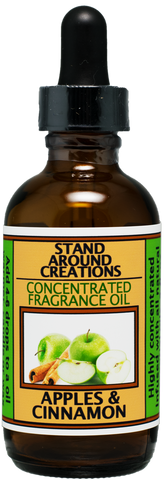 APPLES & CINNAMON FRAGRANCE OIL 2-FL. OZ.