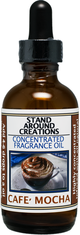 CAFE' MOCHA FRAGRANCE OIL 2-FL. OZ.