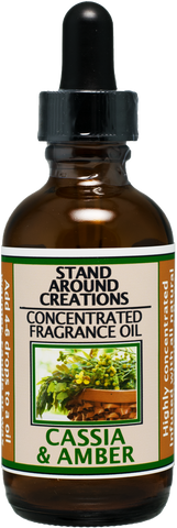 CASSIA & AMBER FRAGRANCE OIL 2-FL. OZ.