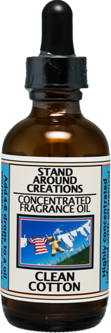CLEAN COTTON FRAGRANCE OIL 2-FL. OZ.