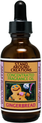 GINGERBREAD FRAGRANCE OIL 2-FL. OZ.