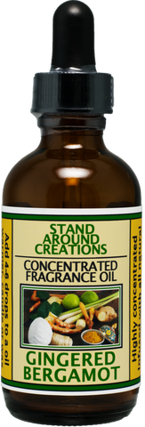 GINGERED BERGAMOT FRAGRANCE OIL 2-FL. OZ.