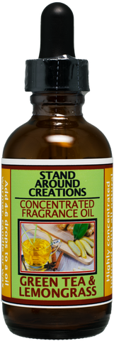 GREEN TEA & LEMONGRASS FRAGRANCE OIL 2-FL. OZ.