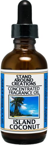 ISLAND COCONUT FRAGRANCE OIL 2-FL. OZ.