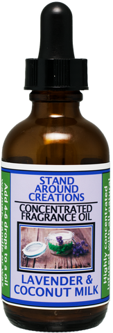 LAVENDER & COCONUT MILK FRAGRANCE OIL 2-FL. OZ.