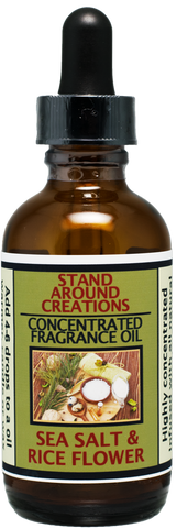 SEA SALT & RICE FLOWER FRAGRANCE OIL 2-FL. OZ.