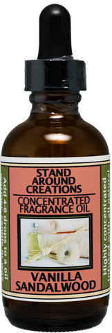VANILLA SANDALWOOD FRAGRANCE OIL 2-FL. OZ.