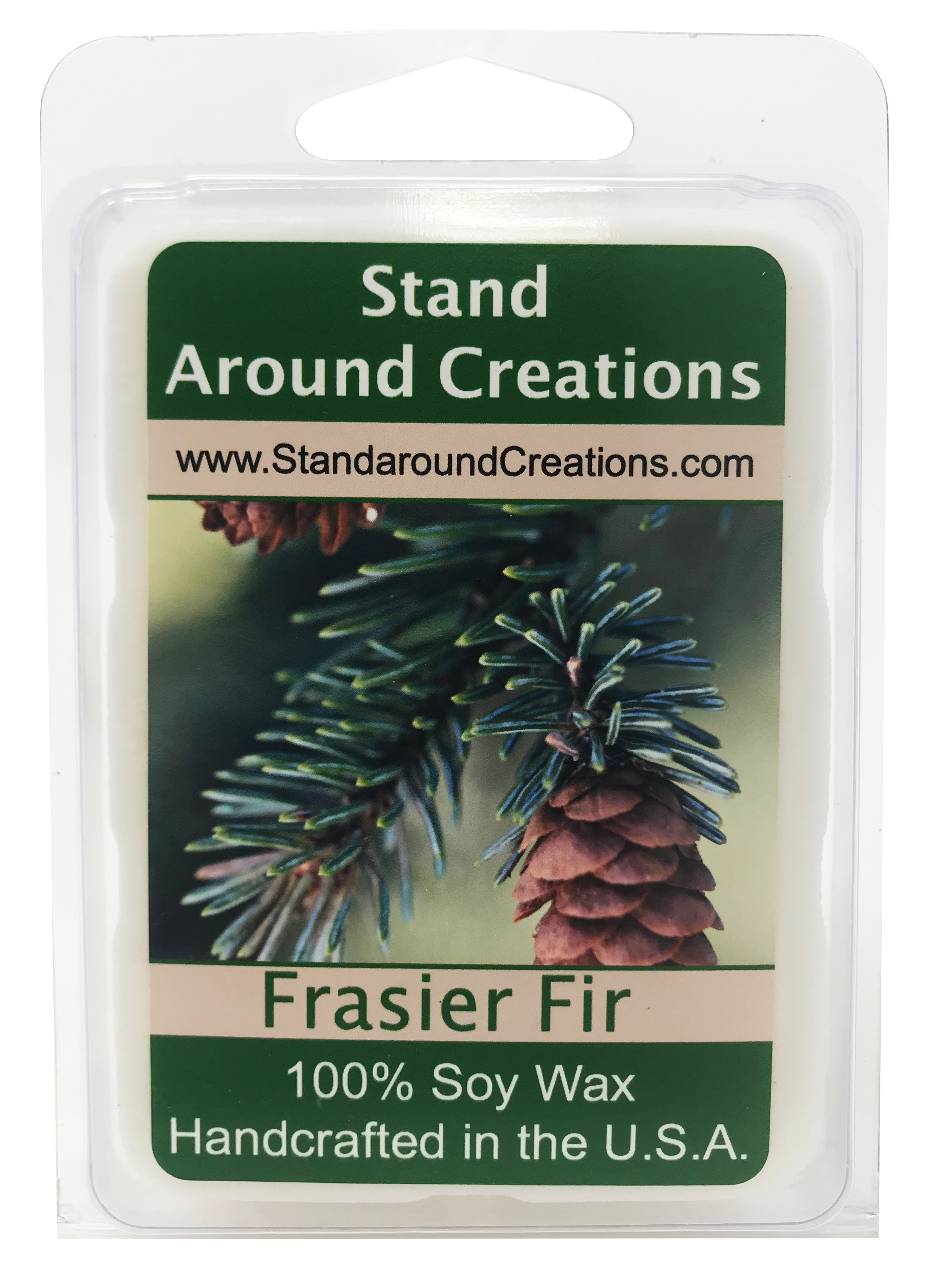 FRASIER FIR WAX MELT 3-OZ. - Stand Around Creations