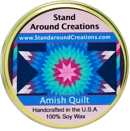 AMISH QUILT TUREEN 11-OZ.