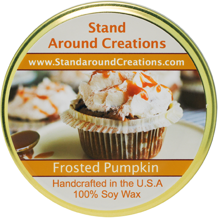 FROSTED PUMPKIN TUREEN 11-OZ.