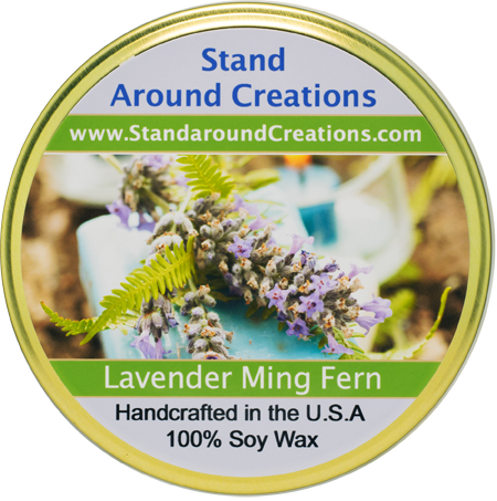 LAVENDER MING FERN TUREEN 11-OZ.