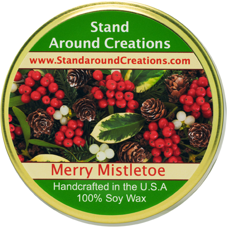 MERRY MISTLETOE TUREEN 11-OZ.