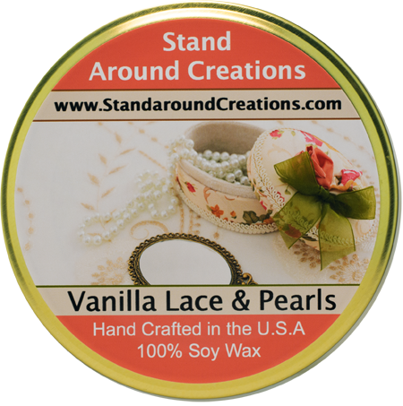 VANILLA LACE & PEARLS TUREEN 11-OZ.