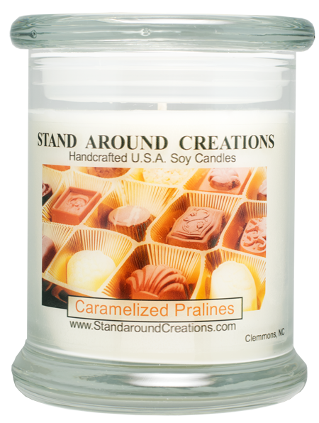 CARAMELIZED PRALINES STATUS 12-OZ.