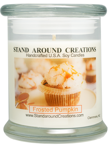 FROSTED PUMPKIN STATUS 12-OZ.