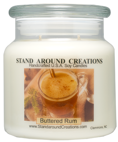 BUTTERED RUM APOTHECARY 16-OZ.