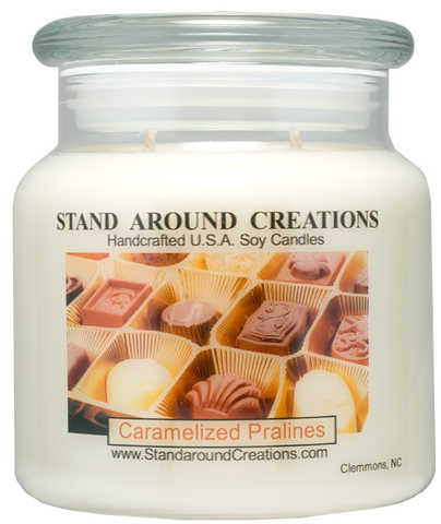 CARAMELIZED PRALINES APOTHECARY 16-OZ.