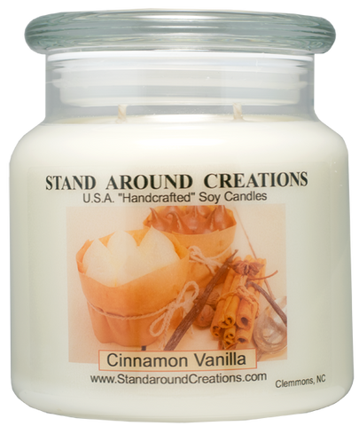 CINNAMON VANILLA APOTHECARY 16-OZ.