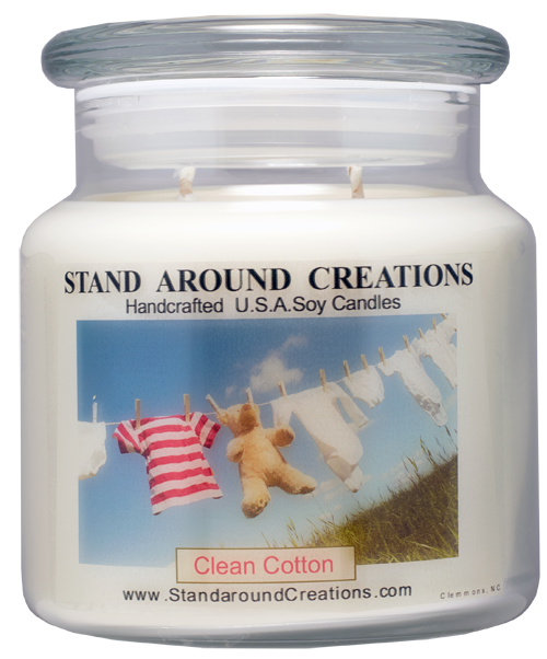 CLEAN COTTON APOTHECARY 16-OZ. - Stand Around Creations