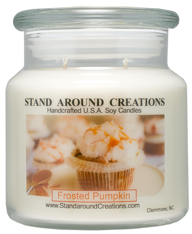 FROSTED PUMPKIN APOTHECARY 16-OZ.