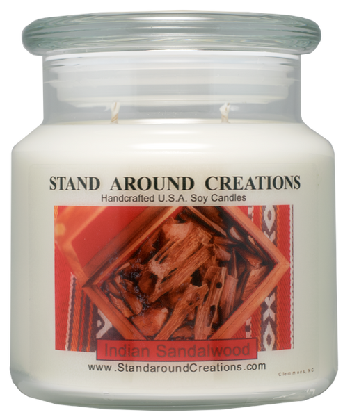 INDIAN SANDALWOOD WAX MELT 3-OZ. - Stand Around Creations