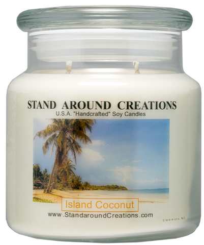 ISLAND COCONUT APOTHECARY 16-OZ.