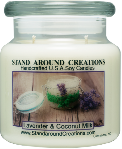 LAVENDER & COCONUT MILK APOTHECARY 16-OZ.