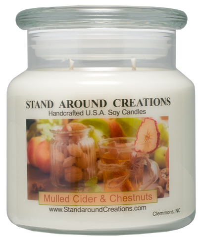 MULLED CIDER & CHESTNUTS APOTHECARY 16-OZ.