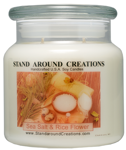 SEA SALT & RICE FLOWER APOTHECARY 16-OZ.