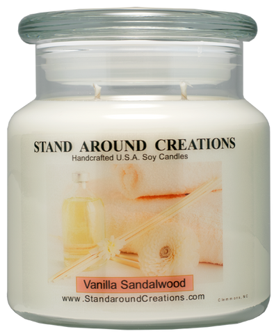 VANILLA SANDALWOOD APOTHECARY 16-OZ.