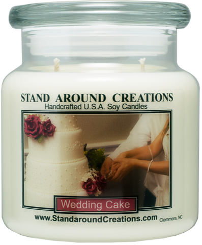 WEDDING CAKE APOTHECARY 16-OZ.