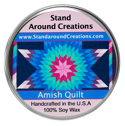 AMISH QUILT TUREEN 3-OZ.