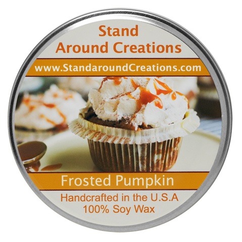 FROSTED PUMPKIN TUREEN 3-OZ.