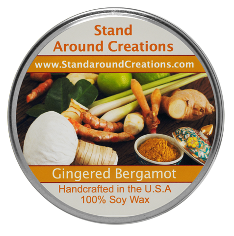 GINGERED BERGAMOT TUREEN 3-OZ.