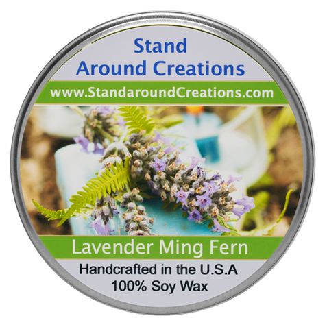 LAVENDER MING FERN TUREEN 3-OZ.