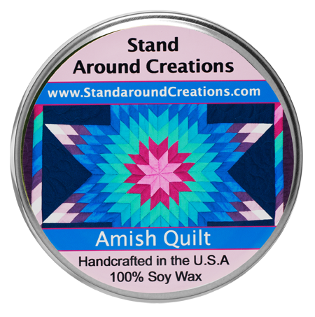 AMISH QUILT TUREEN 8-OZ.