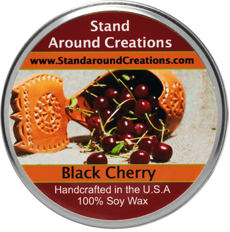 BLACK CHERRY TUREEN 8-OZ.