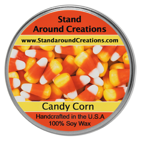 CANDY CORN TUREEN 8-OZ.