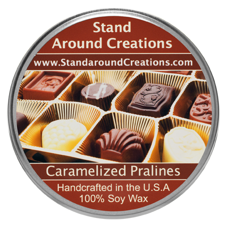 CARAMELIZED PRALINES TUREEN 8-OZ.