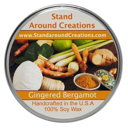 GINGERED BERGAMOT TUREEN 8-OZ.