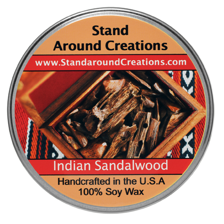 INDIAN SANDALWOOD TUREEN 8-OZ.