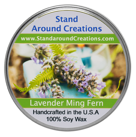 LAVENDER MING FERN TUREEN 8-OZ.