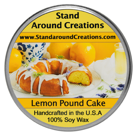 LEMON POUND CAKE TUREEN 8-OZ.