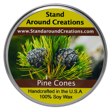 PINE CONES TUREEN 8-OZ.